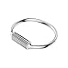 Fitbit Flex 2 Accessory Bangle, Silver, Small