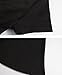 XQN Women's Summer Doll Collar Slim Ruffle Frill Tunic Pleated Dress (Black, Small)