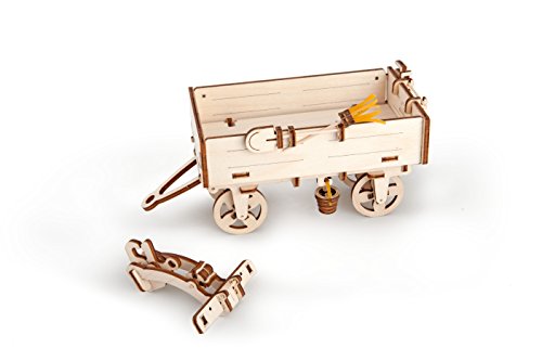 Mechanical 3d Puzzle Tractor Trailer by UGEARS