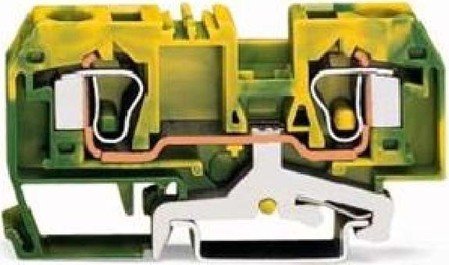 Wago 2–Conductor, 284–907 protective conductor terminal