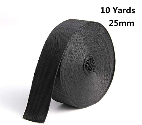 sansheng Polypropylene Webbing,for Lawn Chairs, Hammocks, Towing, Outdoor Climbing and DIY Making Luggage Strap,Backpack Repairing(1InchW x10Yards) - Thumbnail 6