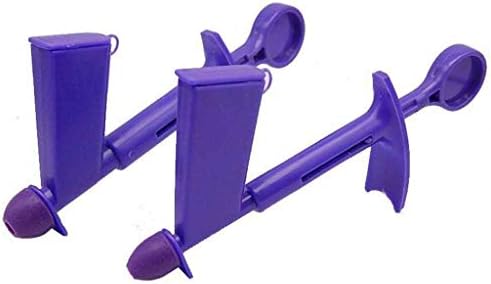 Pearl Applicator for Plastic Cake, Fheaven Pearl Applicator Fondant Cake Decorating Tool Pearl Ball Applicator Sugarcraft Home Cake Tools (2Pcs (Large +Small))