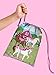 Lovely Pink Horse Drawstring Bags Kids Birthday Party Supplies Favor Bags 10 Pack