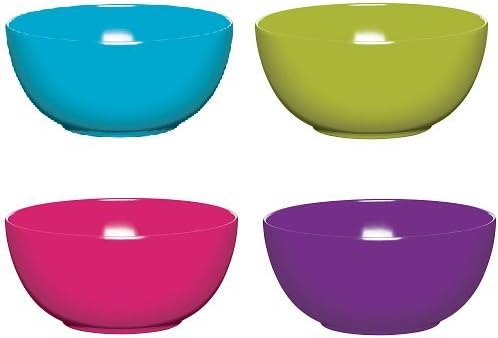 Viva-Haushaltswaren - 4 Müslischüsseln/Schalen/Schüsseln Ã˜ 15 cm aus