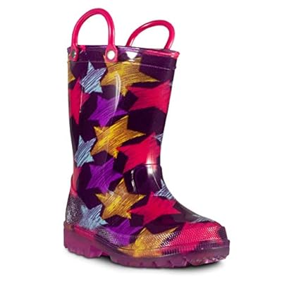 ZOOGS Children's Light Up Rain Boots for Little Kids Kuwait Ubuy