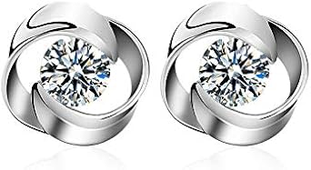 925 Sterling Silber Ohrringe für Frauen Mädchen Ohrstecker Hypoallergen