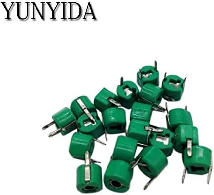 LOCHI 20pcs,JML06-1-30P 30pf 6mm JML06-1 DIP Trimmer Adjustable Capacitor