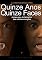 Livro Quinze Anos Quinze Faces - Porque Sou do Tamanho das Minhas Emoções