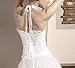 YAQKUOA Womens Corset Plus Size Sexy Lingerie Floral Lace Up Overbust Bustier Top white