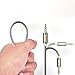 Meidong Aux Cable 3.5mm Premium Auxiliary Audio Cable (4'/1.2 m) with Gold Plated Connectors for Headphones, Speakers, iPhones, iPads, Home/Car Stereos and More