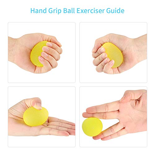 Newlemo-Antistressbaelle-handtrainer-3-Anti-Stress-baelle-und-3-fingertrainer-fuer-Erwachsene-und-Kinder-Stressabbau-Kraft-steigern-Geschicklichkeit-verbessern