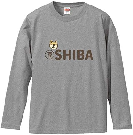 Amazon Lindwurm Tシャツ メンズ 長袖 ロングtシャツ レディース おしゃれ 柴犬 マメシバ 豆しば 犬 Shiba わんこ おもしろtシャツ ユニセックス プリントtシャツ Tシャツ カットソー 通販