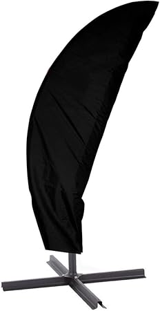 Amazon Com Patio Offset Umbrella Cover Water Resistant Outdoor Cantilever Umbrellas Parasols Cover With Zipper 104 High X 39 Diameter Garden Outdoor