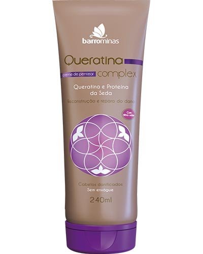 Barrominas Creme de Pentear Queratina Complex 240 ML