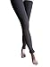 Wildestdream Women's Super Long Cable Knit Leg Warmers Boot Cover Socks (Charcoal)