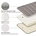 Colorxy Memory Foam Bath Mat - Soft and Comfortable Bathroom Rugs Non Slip Water Absorbent Carpet Bath Rug Runner for Kitchen Bathroom Floors 17