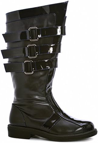 Ellie 1031 125-DARTH Mens Comfortable 1"Heel, BLK, Size - XL