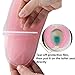 Kindax Gel Toilet Seat Cover Sticky Portable and Washable Toilet Seat Cushion Universal
