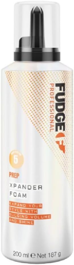 Fudge Xpander Foam Volumizing Mousse 200 ml - Unisex, Heat Protect Up To 230C