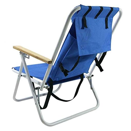 Beach Chair Backpack Folding Portable Chair Beachfront Decor