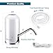 Water Bottle Pump USB Charging Drinking Water Pump Dispenser for Universal 5 Gallon Bottle Wireless and Portable for Home Kitchen Office