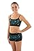 Girls Spandex Stretch Shorts for Gymnastics or Dance with Zebra Sequin Design by Lizatards