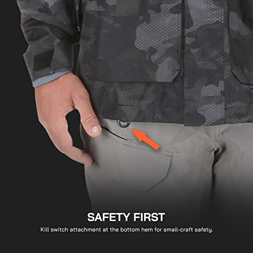 Simms Mens Challenger Waterproof Fishing Rain Coat Black XLarge Pricepulse