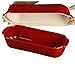 Emile Henry Italian Bread Loaf Baker | Burgundy