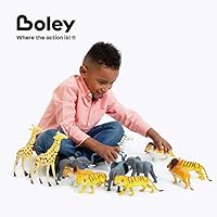boley 12 piece safari animal set