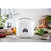 Reishunger Rice Cooker & Rice Steamer with Keep-Warm Function (1.2 litres - 6.5 cups) - For 1-6 People - Fast Cooking…