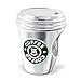 Silvadore Star Bucks Coffee Cup Charm Bead - 925 Sterling Silver European Charms For Bracelets For Women - Starbucks Lovers Style Replica - Logo On Both Sides - 5mm Hole UK