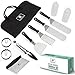 JORDIGAMO Professional Stainless Steel Griddle Cooking Kit - Grill Spatula Tongs Egg Ring Flipper Scraper Carrying Bag - Camping Tailgating Outdoor BBQ - Grilling Hibachi Accessories - Metal Tool Set primary