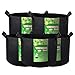 VIVOSUN 5-Pack 15 Gallon Plant Grow Bags, Heavy Duty Thickened Nonwoven Fabric Pots with Handles