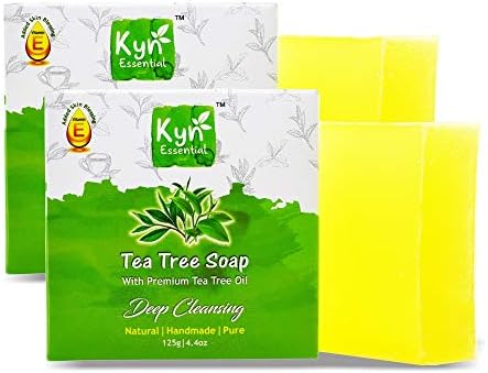 Kyn Essential Tea Tree soap 125gms Each (Pack of 2)