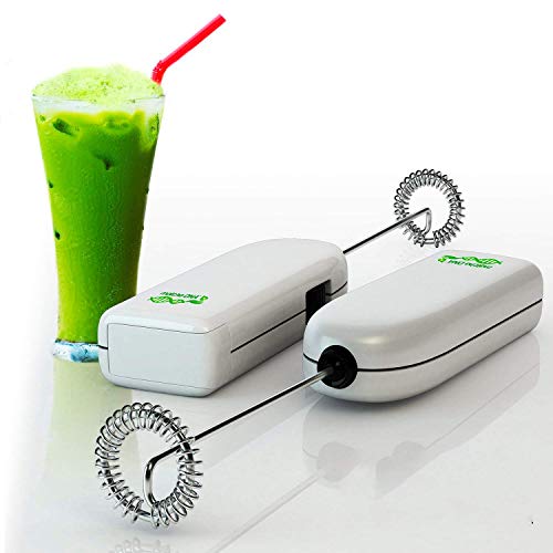 image for MatchaDNA Milk Frother - Handheld Battery Operated Electric Foam Maker