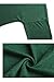NICIAS Womens Long Sleeve Casual Crew Neck Loose Tunic Tops Blouse T-Shirt Sweater(Green, Small)
