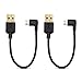 Cable Matters 2-Pack Right-Angle USB Power Cable for TV Stick and Charging Cable 6 Inches - Compatible with Roku Streaming Stick