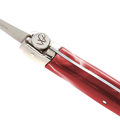 Wolfgang Puck 2-piece Carving Set WP2CRVST17 Stainless Steel Cranberry (Certified Refurbished)