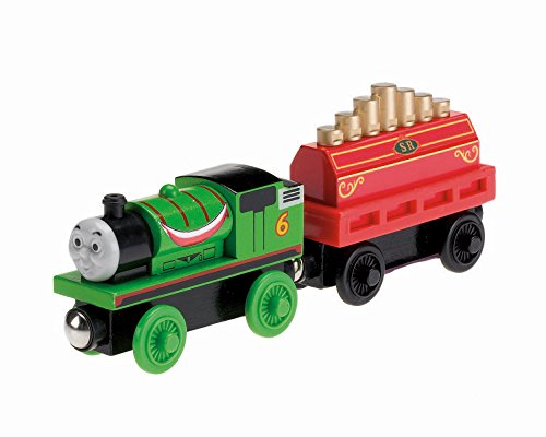 Fisher-Price Thomas & Friends Wooden Railway, Percy's Musical Ride Train - Battery Operated