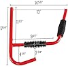 Wall-Mounted-Kayak-Storage-Rack-with-Paddle-Hanger