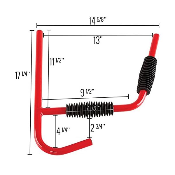 Wall-Mounted-Kayak-Storage-Rack-with-Paddle-Hanger