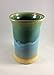 Ceramic Vase in Blue and Teal