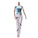 Buytra 6 Pack Doll Accessories Handmade Fashion Shorts Pants Vest Outfit Clothes for Barbie Doll Girls's Birthday Gift
