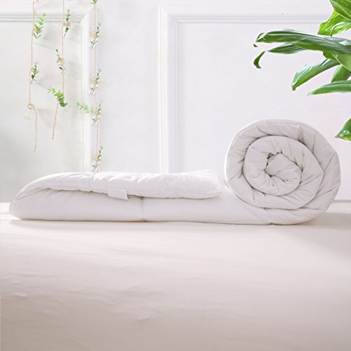 image for OHAPPES Down Alternative Quilted Comforter King for Summer & All Seaso