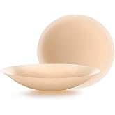 PINQ POLKA Reusable Silicone Nipple Covers for Women - Ultra-Thin Sticky Adhesive Pasties - Invisible No-Show Breast Petals
