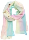niceeshop(TM) Elegant Soft Chiffon Thin Scarf Wrap Lady Shawl Stole,Gradient Color