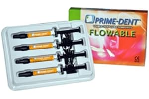 PRIME DENTAL MANUFACTURING, INC. Prime Dental 004-010B1 VLC Visible Light Cure Flowable Composite B1 4/Pk 2 Gm