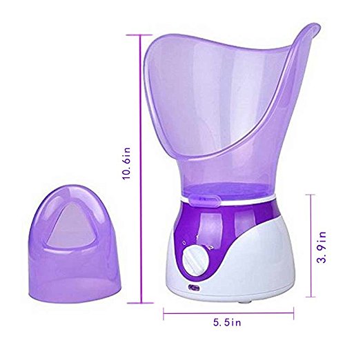 ZeHui Facial Steamer Facial Sauna Detoxification Replenishment Moisturizing Extract Blackheads for Skin Care US Plug