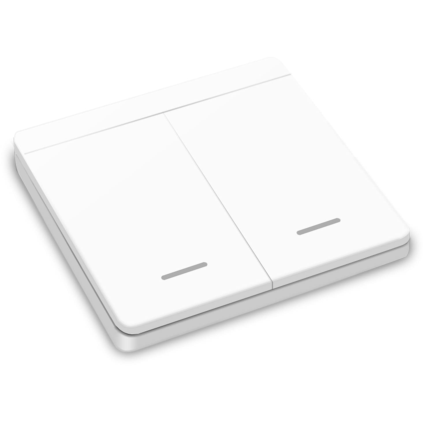DieseRC Wireless Light Switch, 86 Wall Panel RF Safety Switch, No Wiring Easy Install