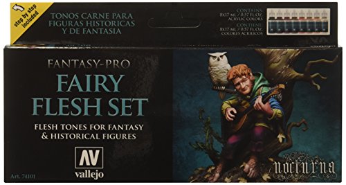 Vallejo Fairy Flesh Set Paint